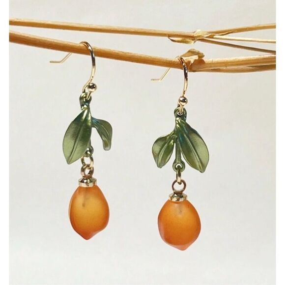Just Peachy Earrings - Picture 1 of 5